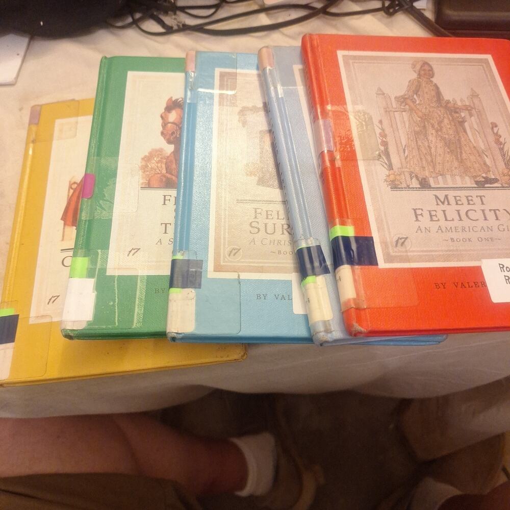 Meet Felicity American Girl Set of 5 Books 1991